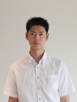 プールサイド(POOLSIDE)&nbsp;スパイキーショート　ビジネススタイル　メンズカット　福岡