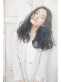 黒髪でも軽いゆるパーマ〔Belle銀座〕