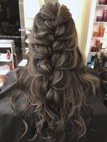 ヴォアソルヂェガーデン(Voasorte GARDEN)&nbsp;☆Voasorte GARDEN☆編み込みコントラストハイライト☆