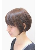 前下がりショートボブ