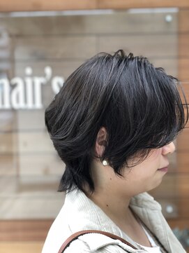 ヘアーズ スケッチ(hair's sketch) エドルカラーダークブルージュ