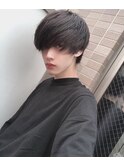 前髪長めマッシュ ミニウルフ