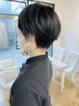 ショートオンリーサロントス(short only salon TOSS) クセのおさまる黒髪ショート