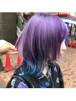 インク 渋谷(INK.)&nbsp;ボブ/フェザーバング/大人かわいい/グラデハイライト[渋谷]