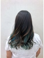 リアン 上尾店(Rien)&nbsp;マロンベージュ/Aラインボブ/かきあげ[上尾駅/バレイヤージュ]