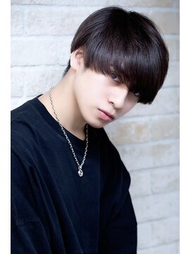 エルデ ナインズ ヘアー スタンド 川口店(elde 9's HAIR STAND) MEN’S HAIR/ブルーブラック/フェザーパーマ