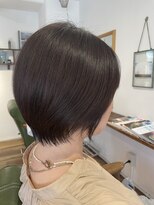 ホロホロ ヘアーデザイン(holoholo Hair Design)&nbsp;30代40代◎乾かすだけで決まる大人可愛いナチュラルショートボブ