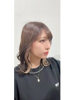 ニュー 本川越(new.)&nbsp;【韓国風レイヤー】インナーホワイトベージュ