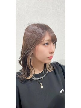 ニュー 本川越(new.) 【韓国風レイヤー】インナーホワイトベージュ