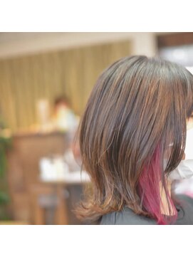 ポタム 東中野(potamu) くびれミディアムインナーチェリーピンク