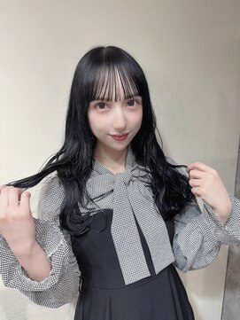 サロンドミルク 原宿(salon de MiLK) 【salon de MiLK 原宿】透明感抜群暗髪ブルージュ