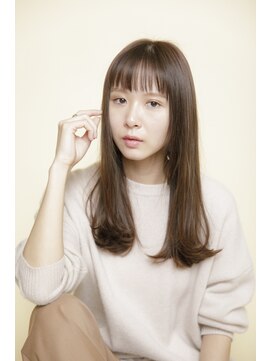 ルルディ バイ アフロディーテ銀座(luludi by APHRODITE) 黒髪/ボブルフ/ネビージュ/小顔/ワンレン/銀座