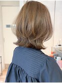 ミルクティーベージュ×シークレットハイライト