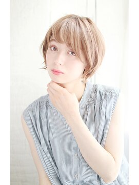 ダブルスタンダードプラスエヌ(W-STANDARD+n) 20代30代40代　リラクシングショートボブ【松山】＃653