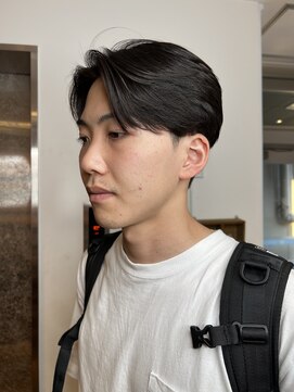 エクリ 麻布十番(equri) ニュアンスパーマセンターパート