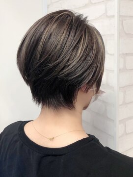 エニィ 池袋西口(Any) 斜めバング/グレージュカラー/デザインカラー/池袋/池袋駅/池袋