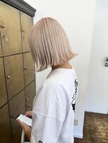 ヘアーアイスカルテット(HAIR ICI QUARTET)&nbsp;20代30代大人可愛いダブルカラーブリーチハイトーンカラー