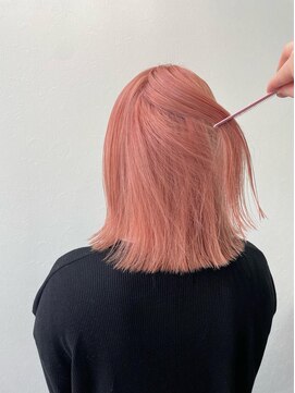 パーク 代官山(PARK) ピンクオレンジボブ