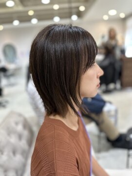 サンクチュアリー ウィズ コネクト(Sanctuary with connect) 柔らかみせボブ