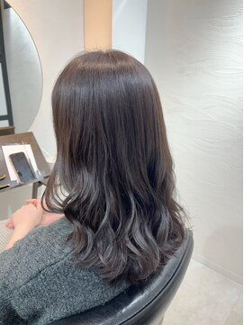 ケー 北千住(K.) 大人らしさ×透明感上品グレーアッシュカラー《北千住髪質改善》