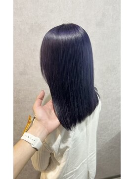 クオン 伊勢崎(QUON.) ブリーチ/ラベンダー/寒色カラー