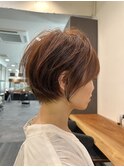 似合わせシルキーベージュ小顔愛されショート