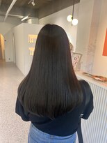 シエル 一社(cher)&nbsp;大人っぽ暗髪ヘア