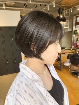 キャンバス 川崎(canvas.) 朝ラクショート　アッシュグレー/横山/川崎/美髪カラー/髪質改善