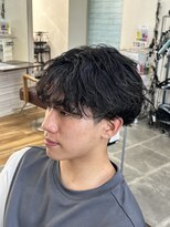 セシルヘアー なんば店(Cecil hair)&nbsp;シャドウパーマ/メンズパーマ/担当者有馬
