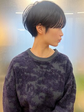 モリオ(morio) 【morio】大人女性長めのショートヘア♪