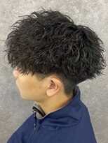 カット＋特殊パーマ【束感抜群ツイストスパイラルパーマ】