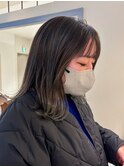 ハイライトグレージュカラー