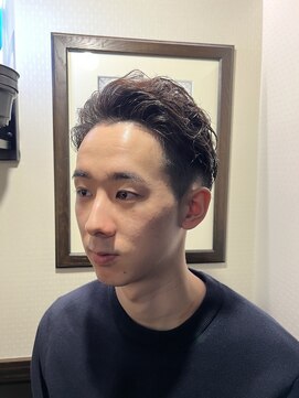 ラヴィザバーバー 理容室(LAVIE the BARBER) オールバックウェーブ