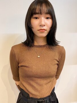 エンター 天神店(ENTER) くびれミディアム/髪質改善/レイヤー/ウルフ/ENTER 天神店