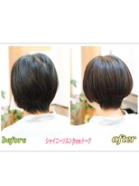 シャイニーソルン ボリュームが出にくい髪の毛をふんわりリフトアップ♪