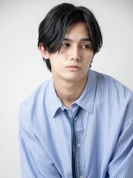 メンズソース 茨木(MEN'S SOURCE) ナチュラルセンターパート/メンズ