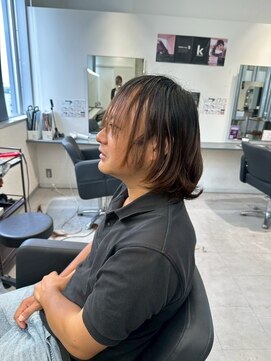 メンズサロン キング 枚方店(Men’s salon K!ng) 波巻きツイストスパイラルパーマ/フェザーパーマ/眉毛/メンズ