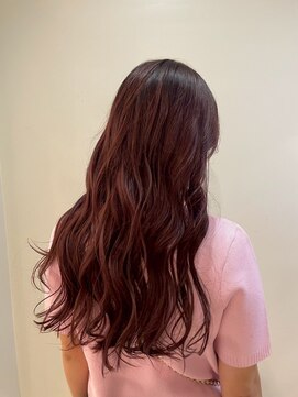 パーミル ヘア クマモト(permille ‰ hair Kumamoto) ピンクレッド×レイヤー