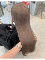 ペレ 梅田(PELE) ミディアムヘア/デザインカラー/フェイスフレーミング/梅田