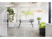 ヘアーサロン カシュカシュ(hair salon Cache cache)の雰囲気(清潔感のある広々とした上質空間で日常を忘れてリラックス。)