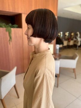 デザインカットでハイライト