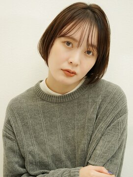 シースルー前髪/ボブ