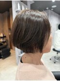 骨格矯正丸みショート【中野美容室/新中野/東中野】