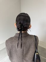 ビーリアン(B-LIEN)&nbsp;カチモリヘアアレンジ　お呼ばれヘア