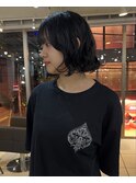 △癖毛風パーマレイヤーパーマウルフパーマボブパーマロブパーマ