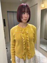 ウインナーヴィジョン 栄 久屋大通店(WINNER VISION)&nbsp;【ダブルカラー必須】ピンクブラウンとボブ