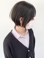 ステアケース ギンザセブン(stair:case ginza7)&nbsp;前下がり丸みショートボブまとまるショート