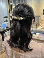ザザ ZA/ZA 神楽坂 ヘアセット人気NO1!ハーフアップ