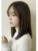 自然なストレートヘアを叶える、プレミアム髪質改善縮毛矯正