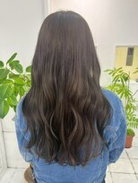 トイロ(toiro) レイヤーカットミルクティーベージュブリーチなしダブルカラー